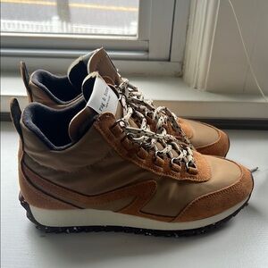 Rag & Bone suede and recycled shell sneakers, size 36